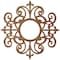 Ekena Millwork Dijon Wood Fretwork Pierced Ceiling Medallion, Walnut, 20"OD x 6 1/2"ID x 1/4"T CMWP20X20X0250DIWA - alternate 2